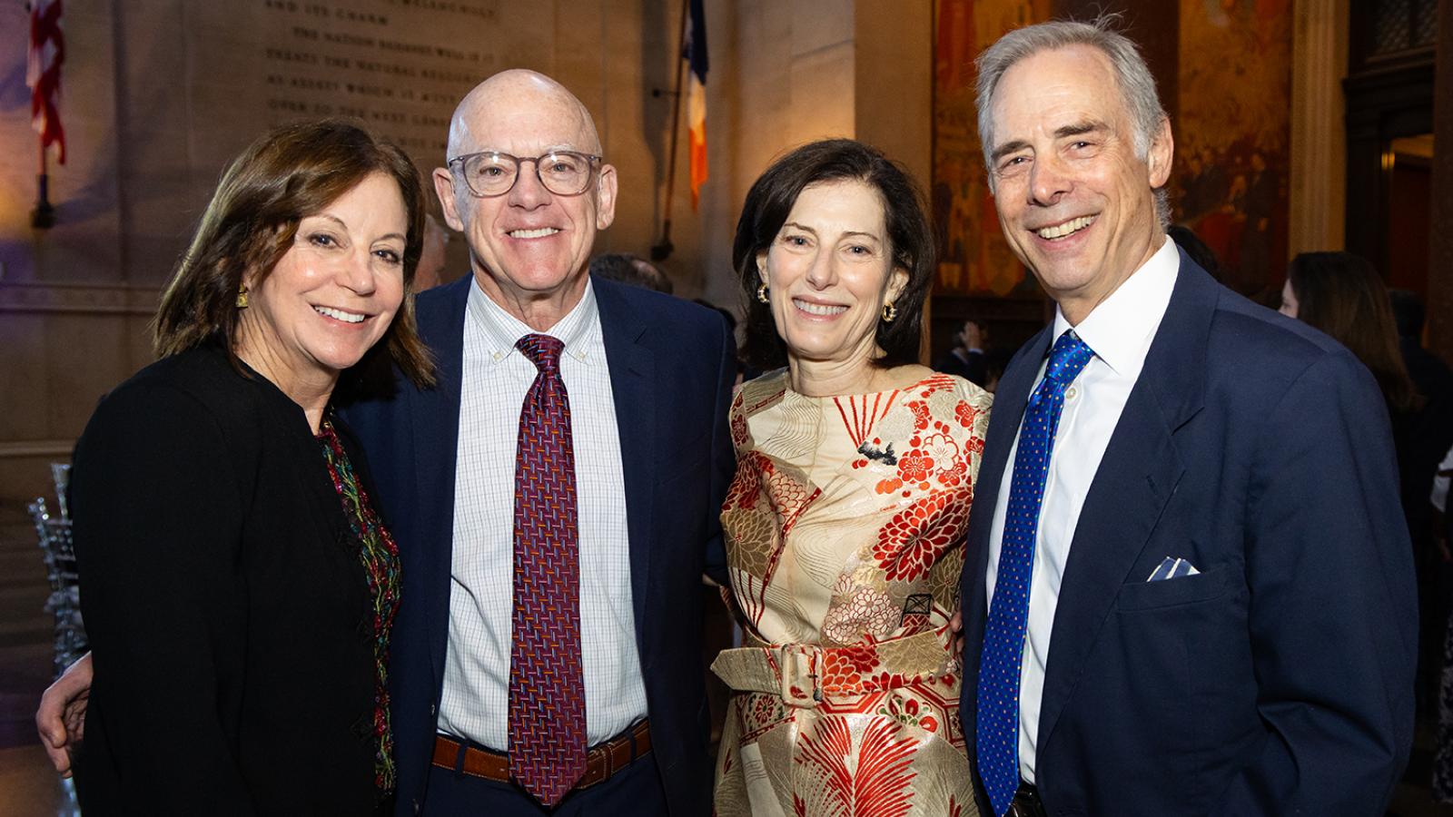 Guests posing at the children's health gala