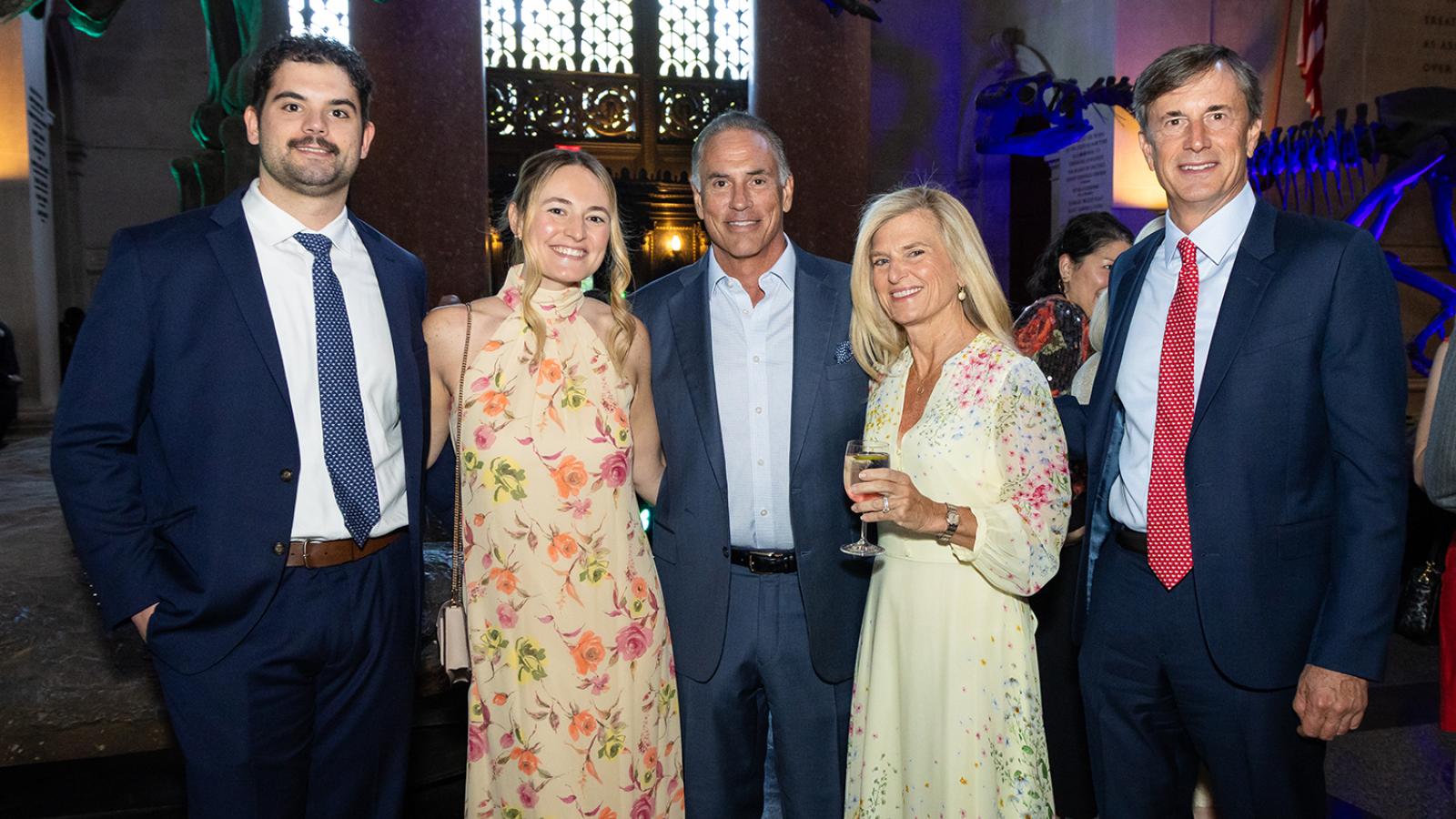 Guests posing at the children's health gala
