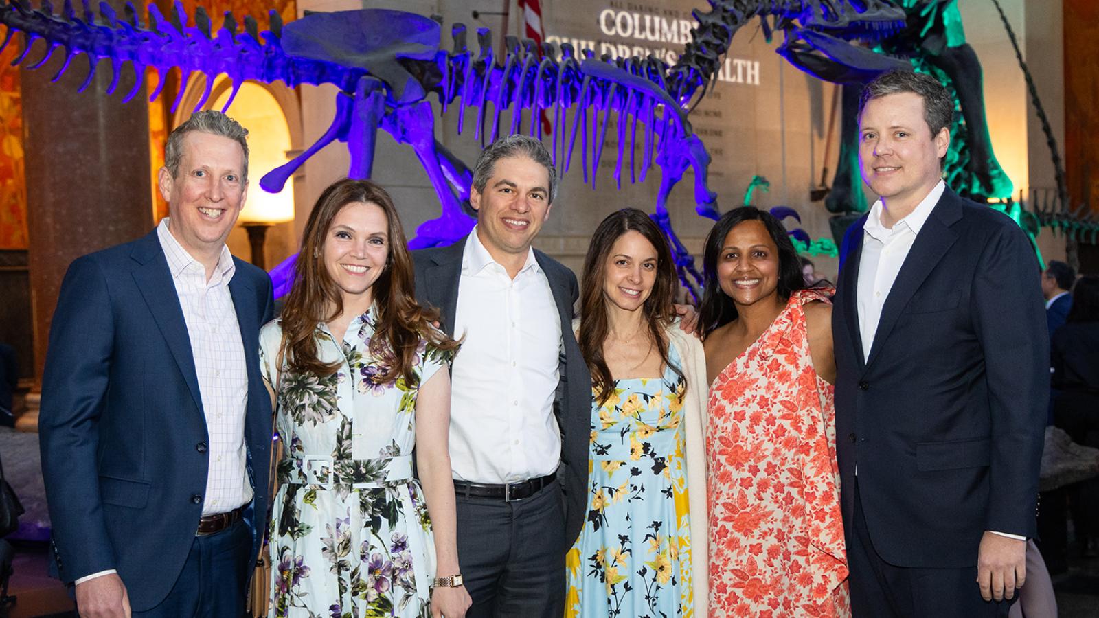 Guests posing at the children's health gala