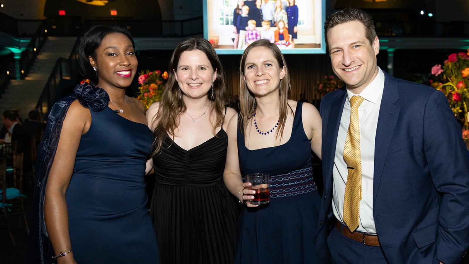 Guests posing at the children's health gala