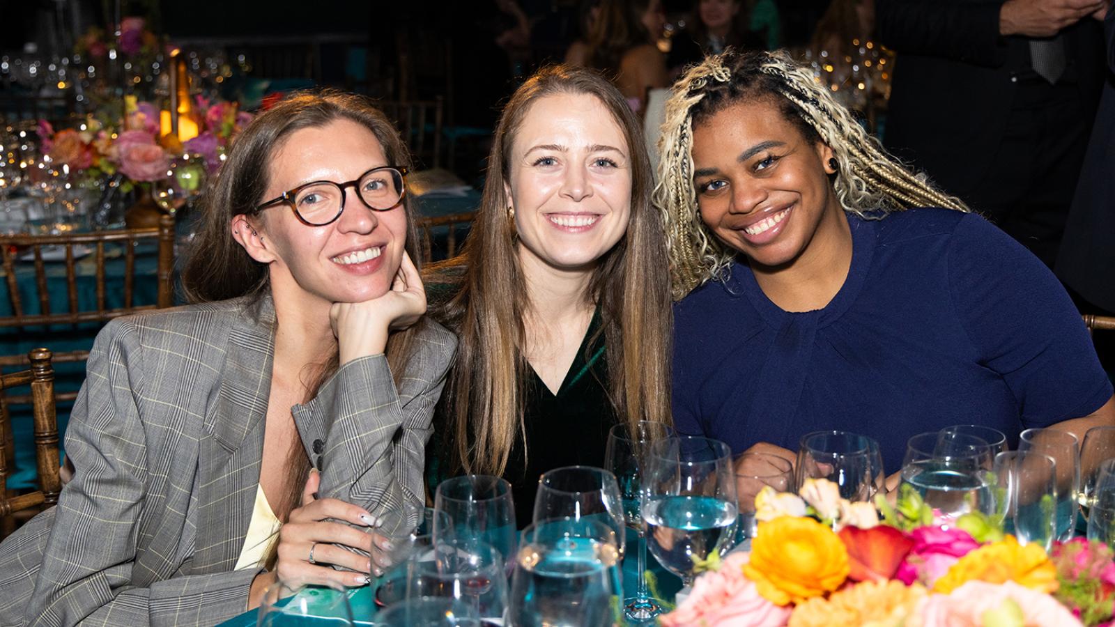 Guests posing at the children's health gala