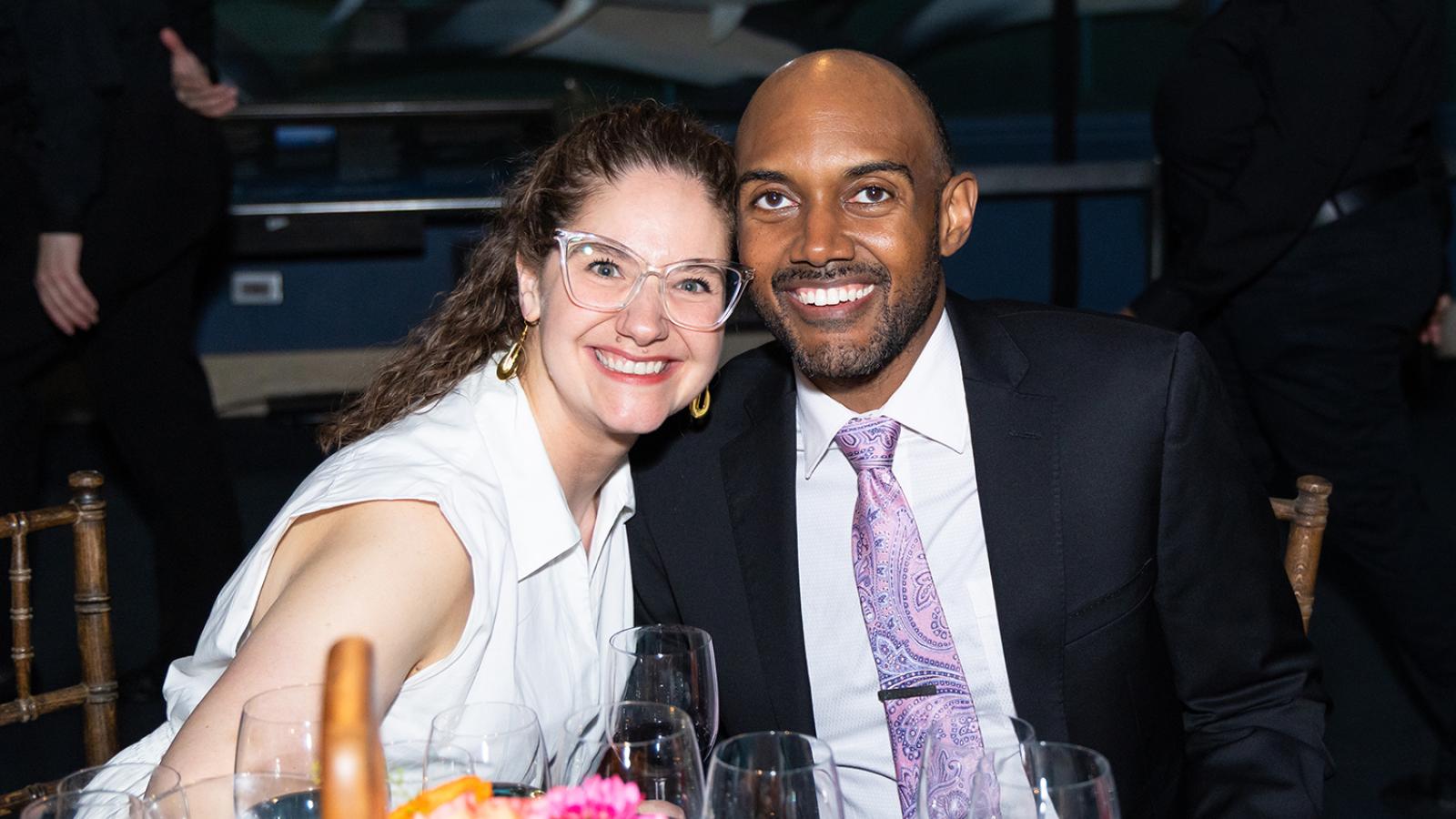 Guests posing at the children's health gala